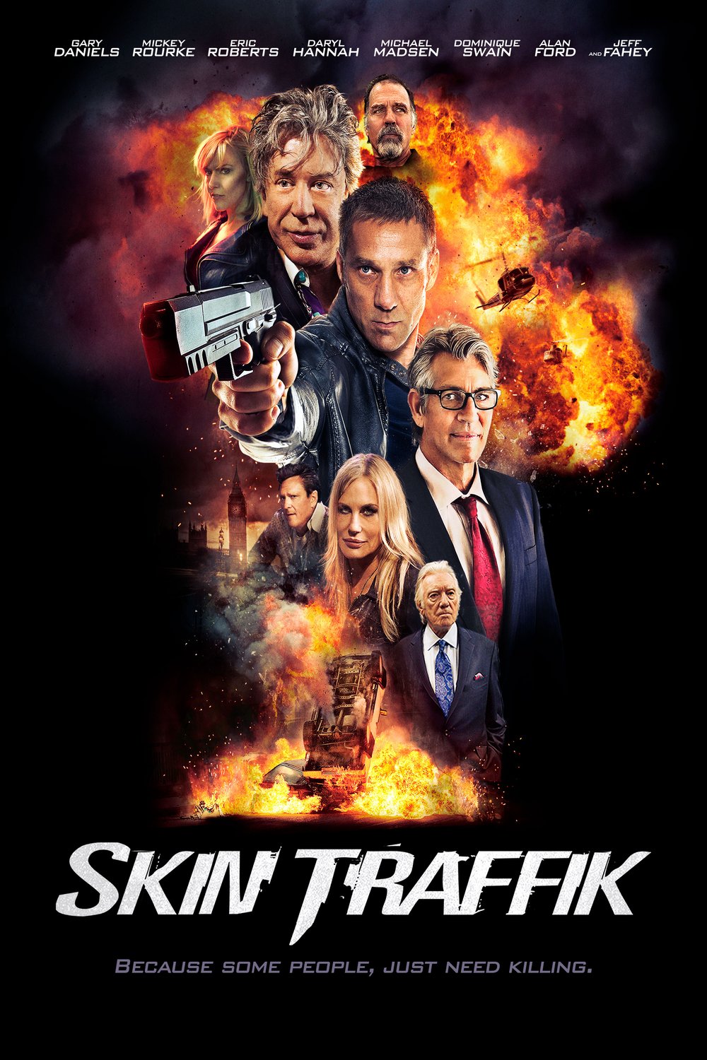 L'affiche du film Skin Traffik