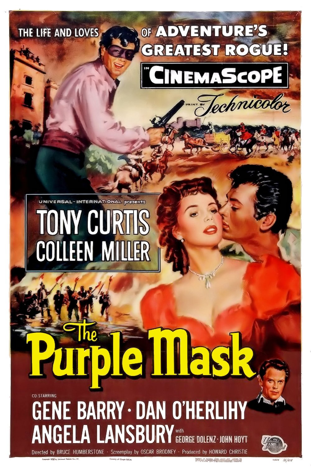 L'affiche du film The Purple Mask