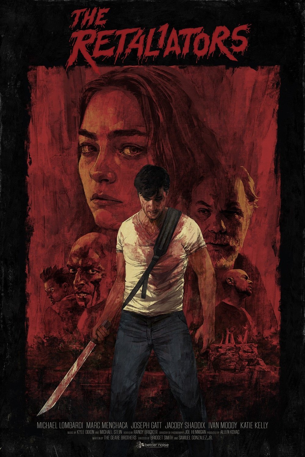 L'affiche du film The Retaliators