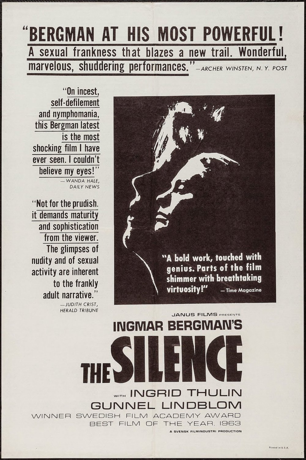 Poster of the movie The Silence