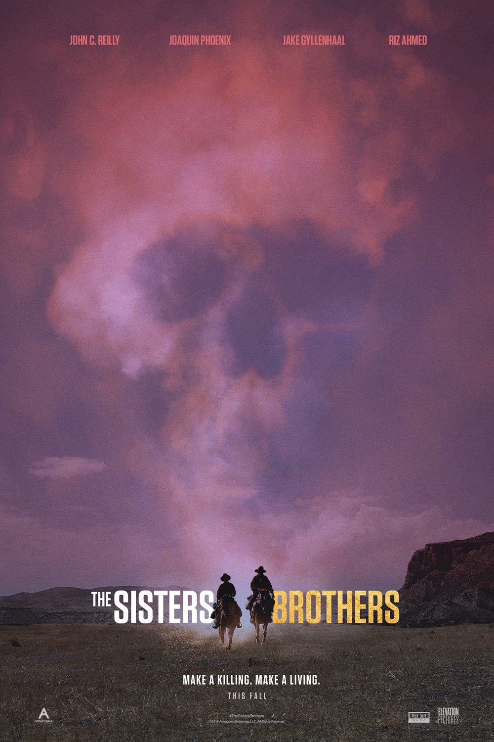 L'affiche du film The Sisters Brothers [2018]