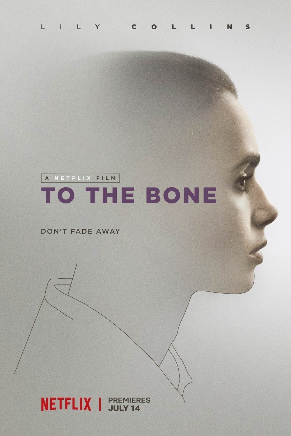 L'affiche du film To the Bone