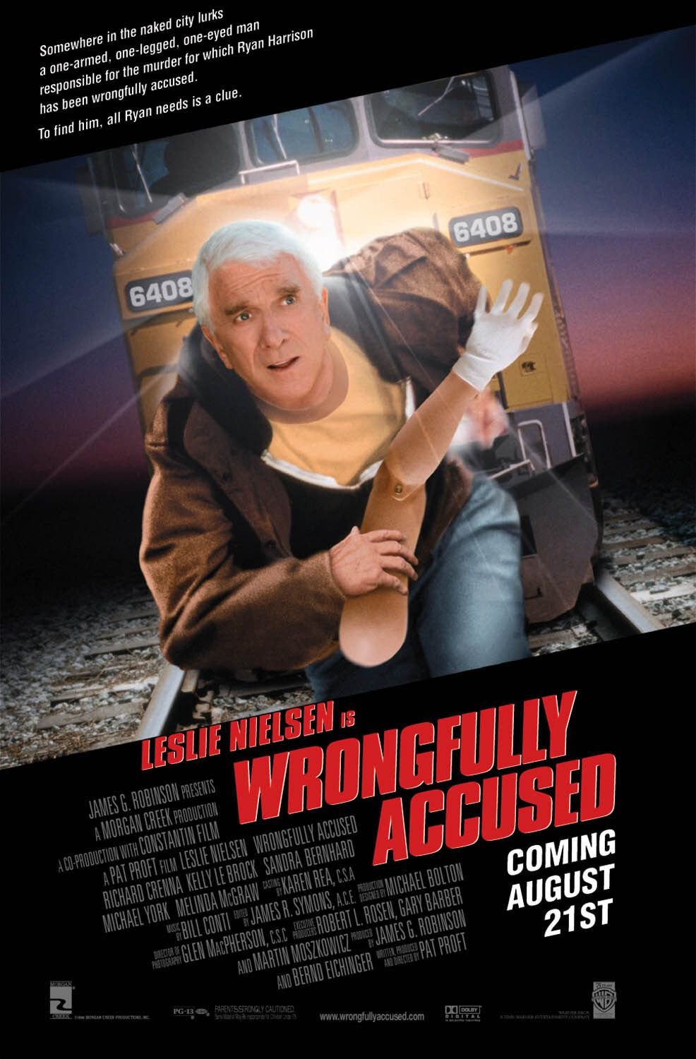 L'affiche du film Wrongfully Accused