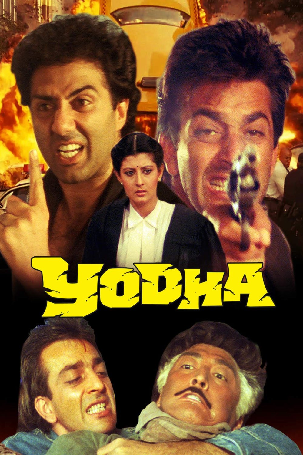 L'affiche originale du film Yodha en Hindi