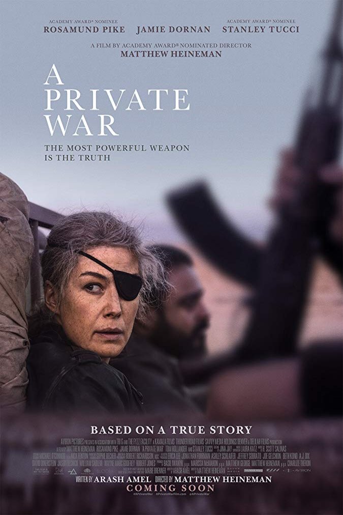 L'affiche du film Une guerre privée