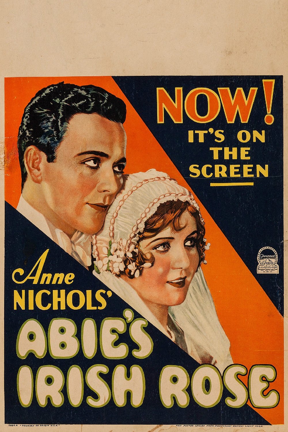 Poster of the movie Abie's Irish Rose