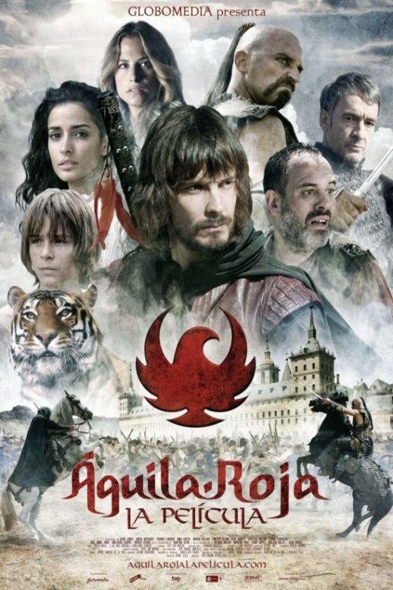 L'affiche originale du film Águila Roja, la película en espagnol
