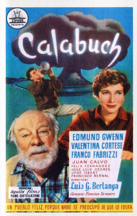 L'affiche originale du film The Rocket from Calabuch en espagnol