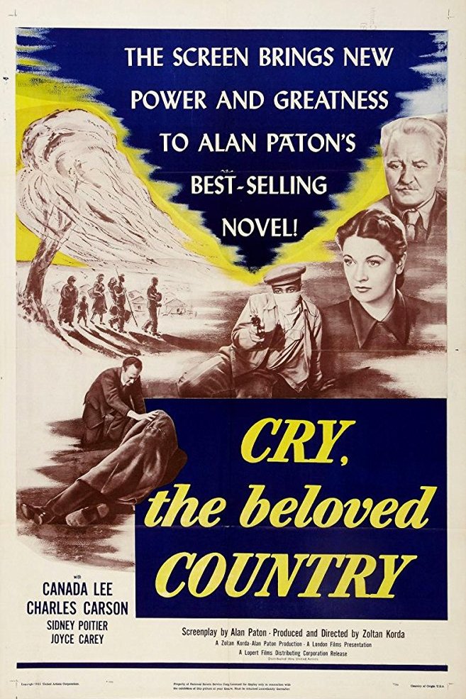 Poster of the movie Cry, the Beloved Country