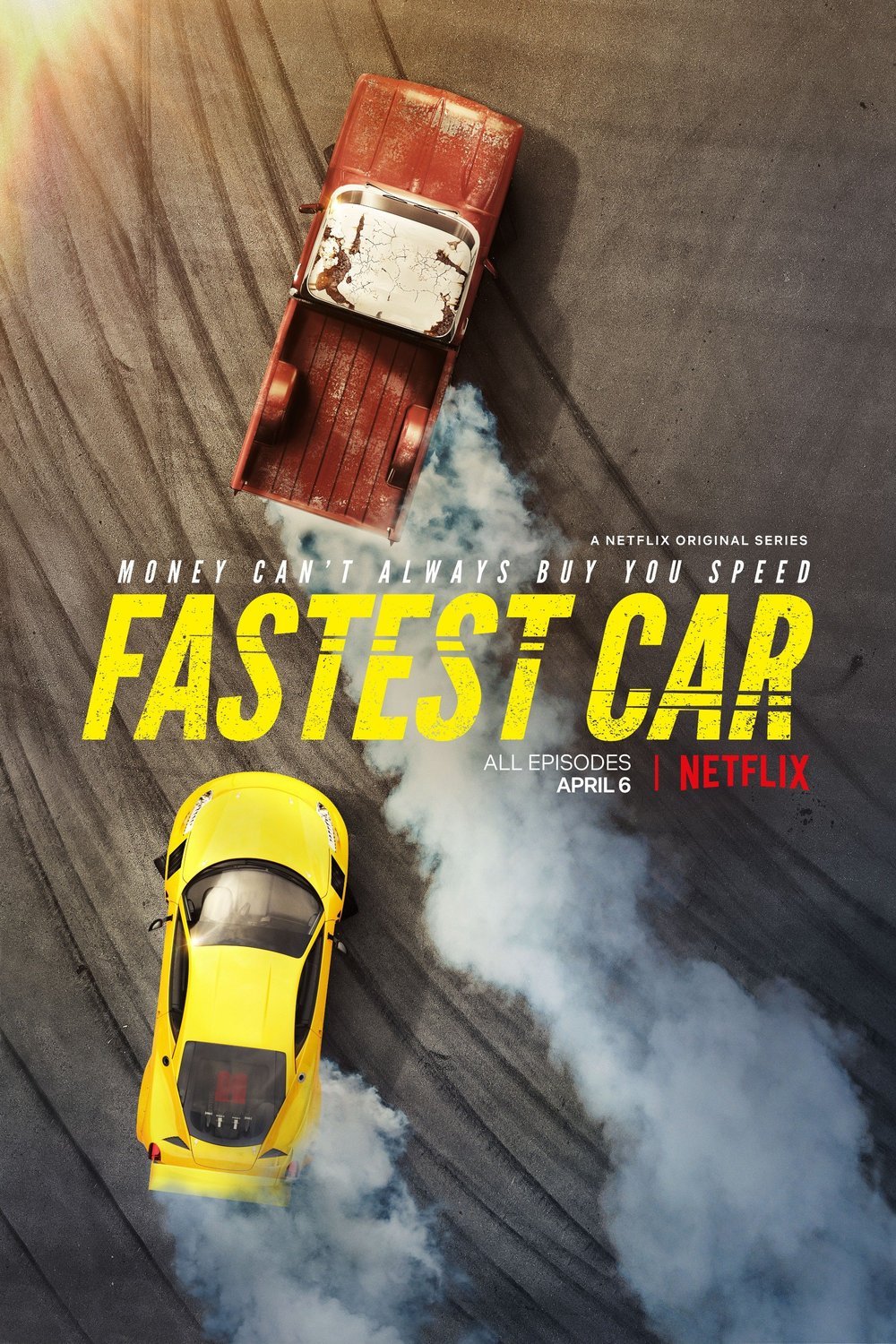 L'affiche originale du film Fastest Car en anglais