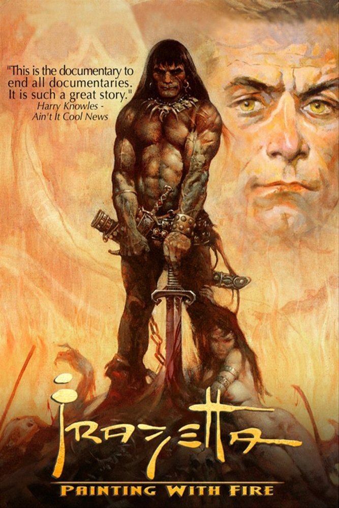 L'affiche du film Frazetta: Painting with Fire