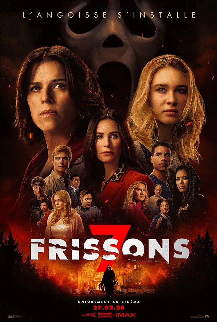 L'affiche du film Frissons 7 [2026]