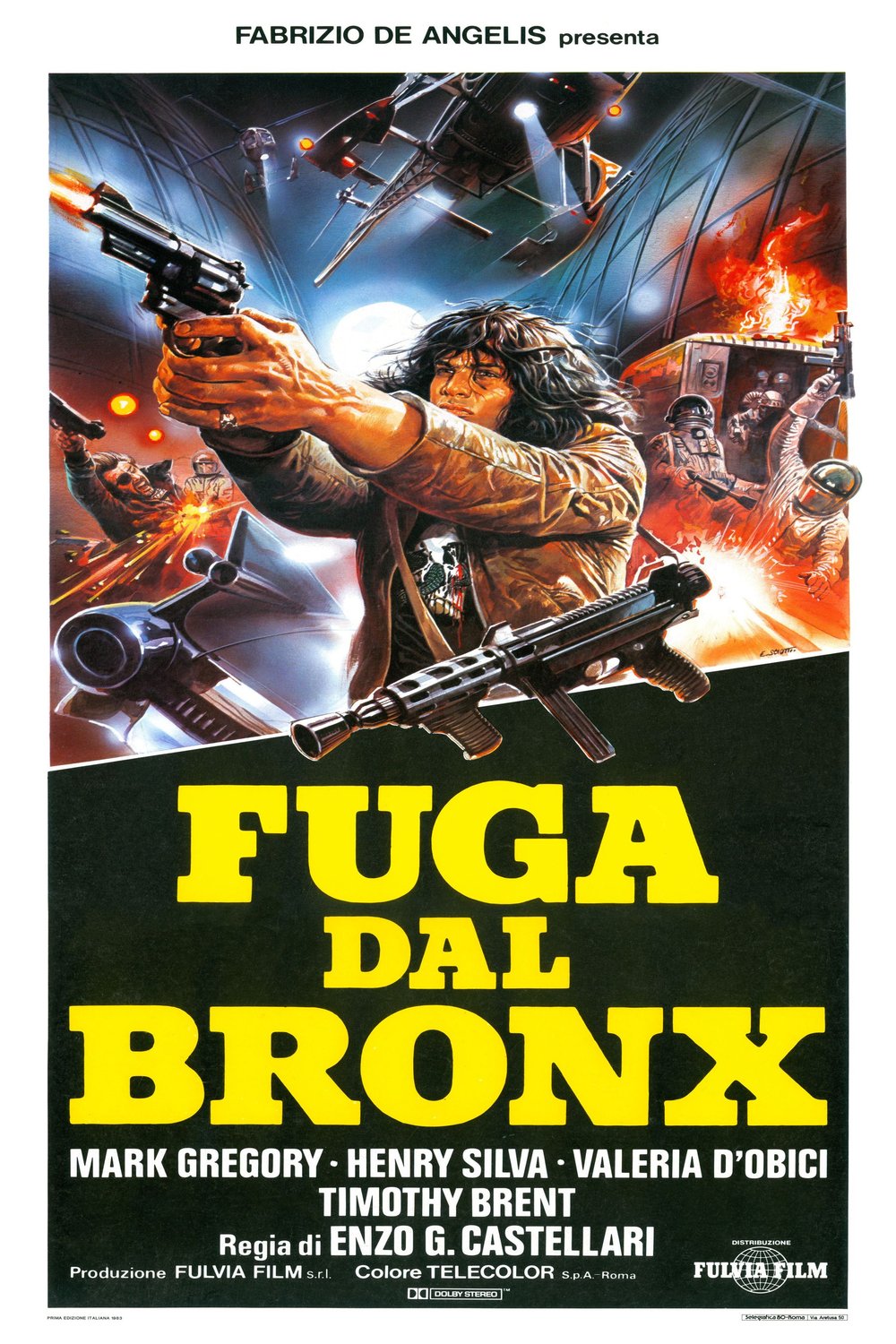 L'affiche du film Escape from the Bronx