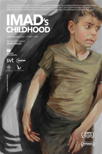 L'affiche du film Imad's Childhood [2021]