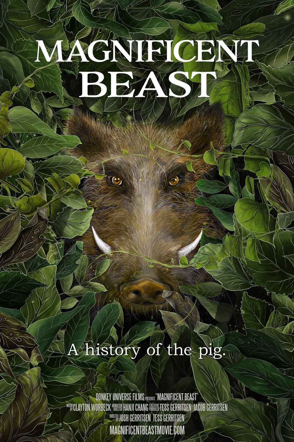 L'affiche du film Magnificent Beast [2022]