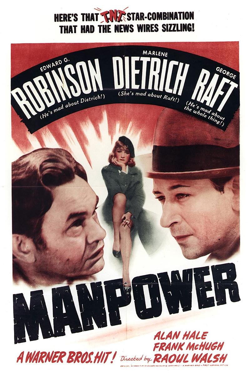 L'affiche du film Manpower
