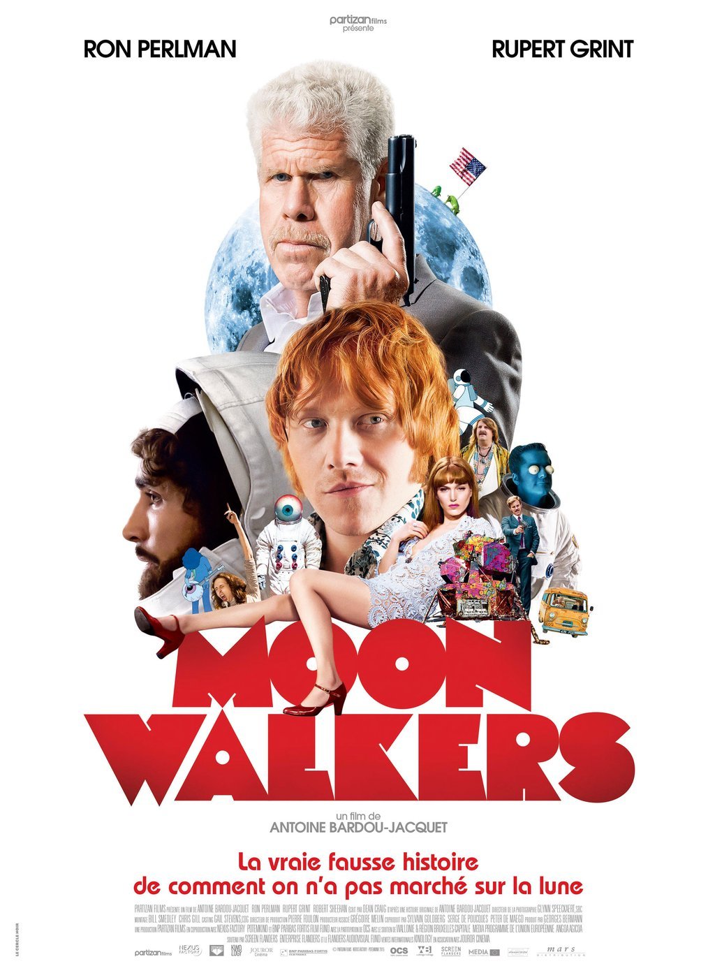 L'affiche du film Moonwalkers