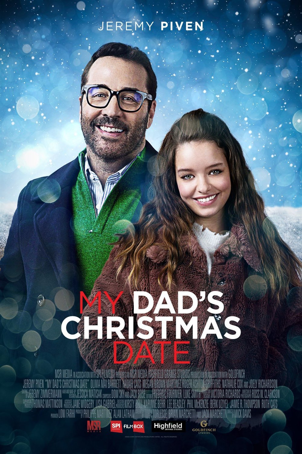 L'affiche du film My Dad's Christmas Date