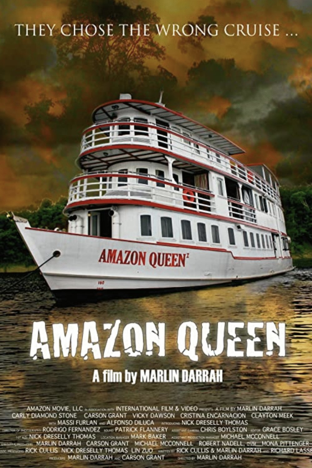 L'affiche du film Queen of the Amazon