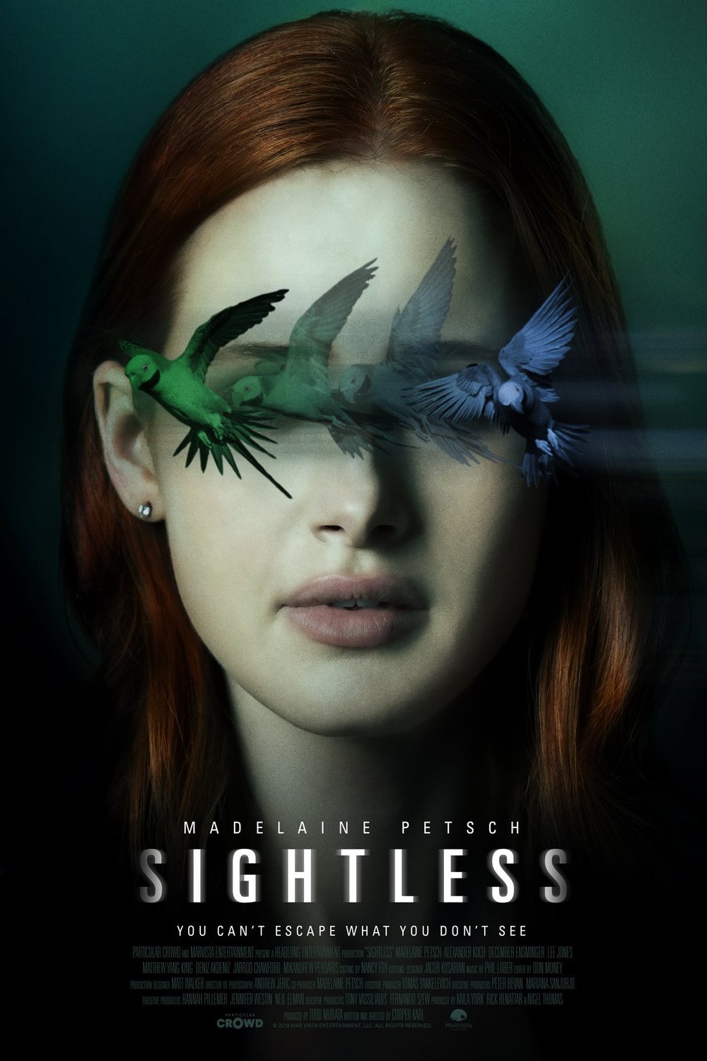 L'affiche du film Sightless