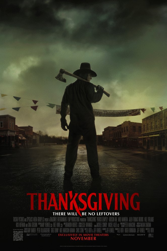 L'affiche du film Thanksgiving [2023]