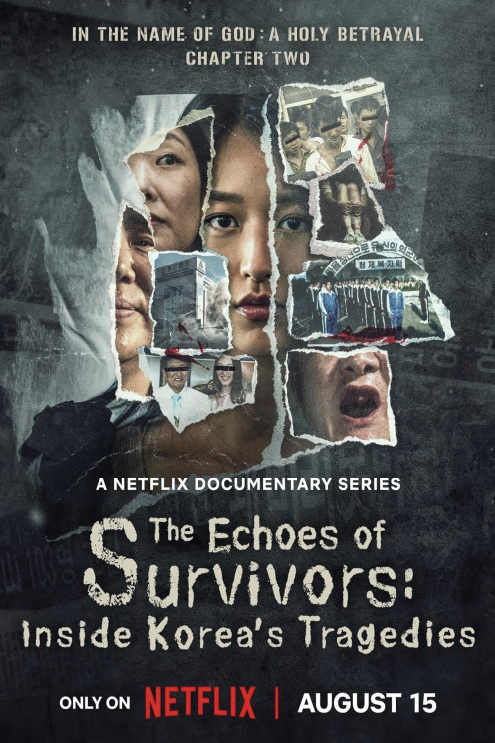 L'affiche du film The Echoes of Survivors: Inside Korea's Tragedies [2025]
