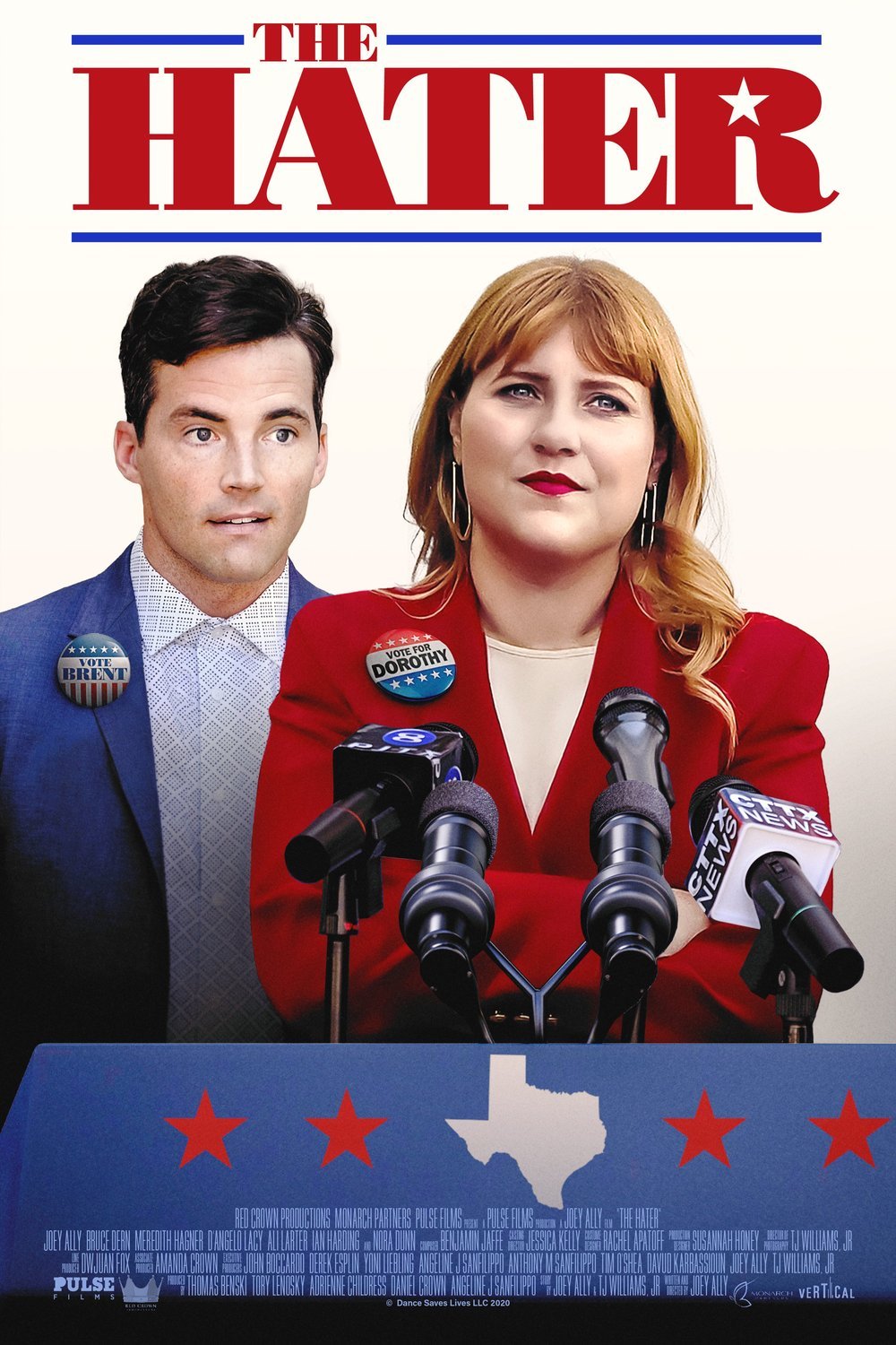 L'affiche du film The Hater