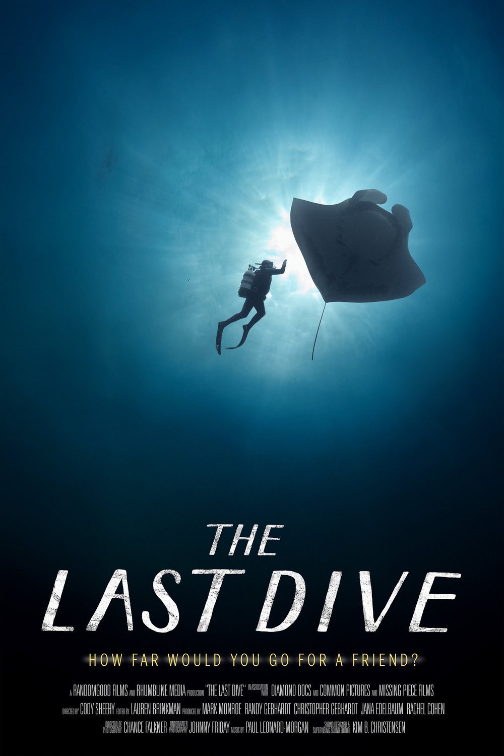 L'affiche du film The Last Dive