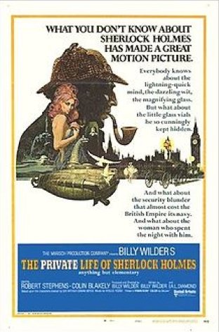 L'affiche du film The Private Life of Sherlock Holmes