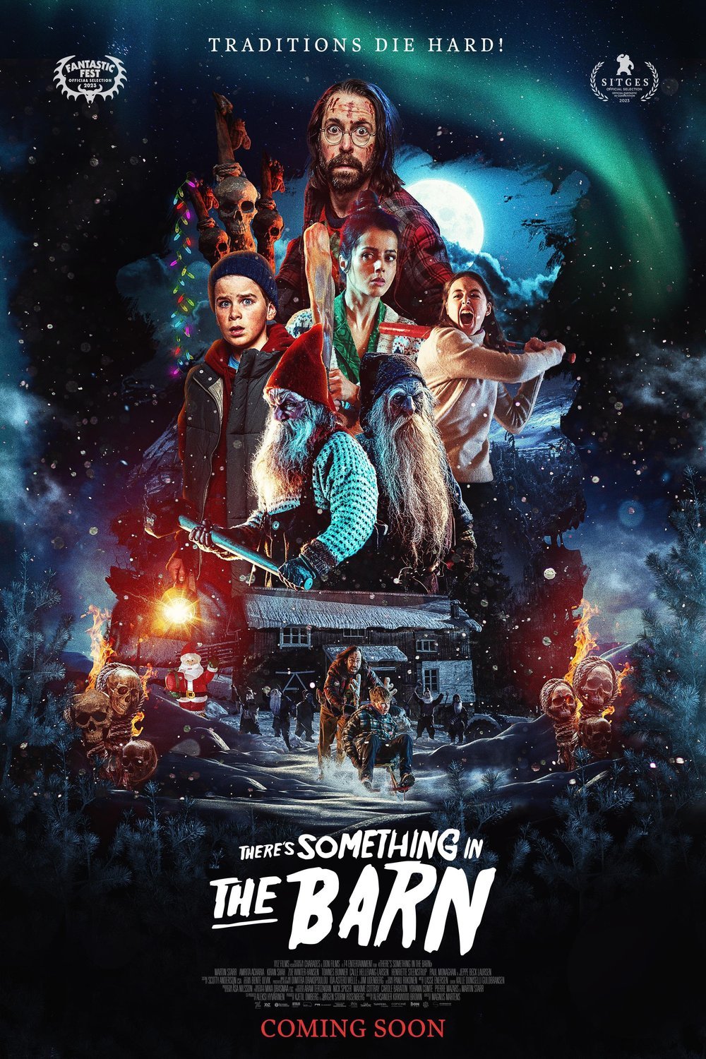 L'affiche du film There's Something in the Barn [2023]