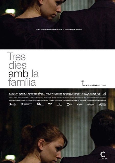 L'affiche originale du film Three Days with the Family en espagnol