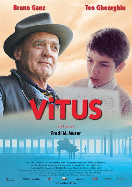 L'affiche originale du film Vitus en allemand