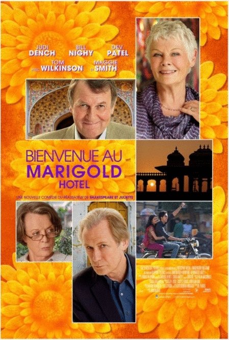 L'affiche du film Bienvenue au Marigold Hotel