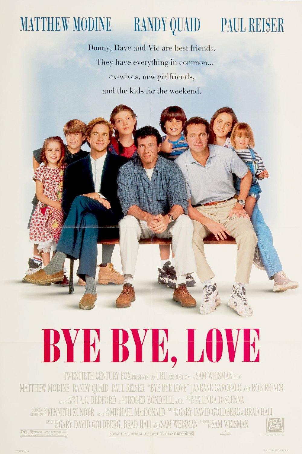 L'affiche du film Bye Bye Love