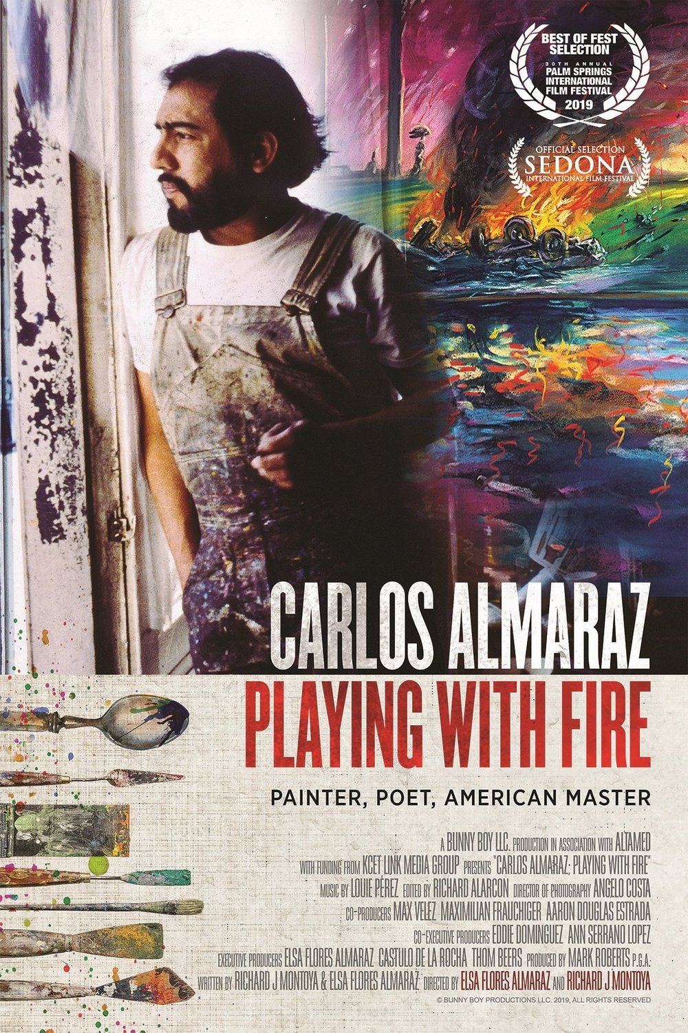 L'affiche du film Carlos Almaraz: Playing with Fire