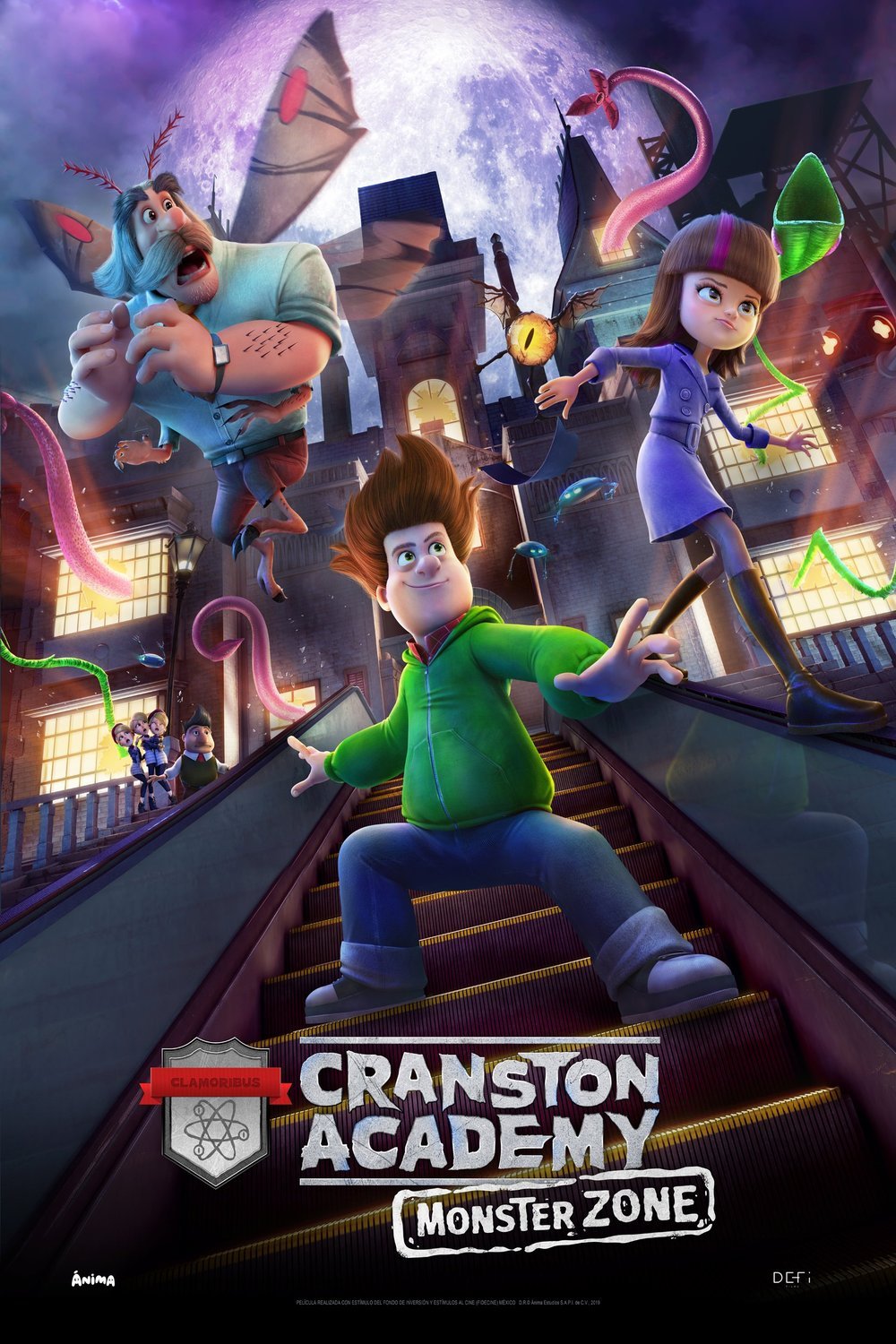 L'affiche du film Cranston Academy: Monster Zone