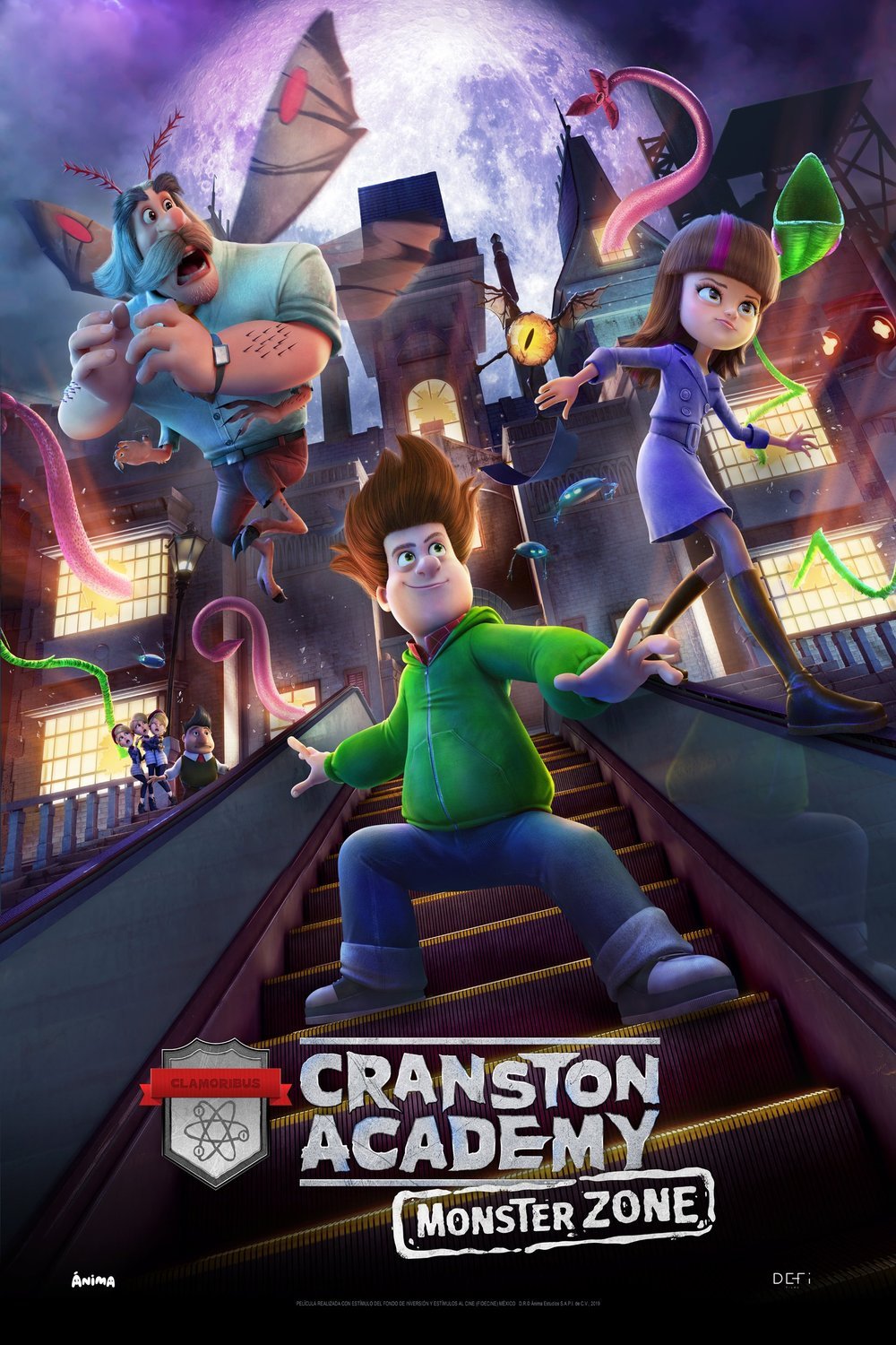L'affiche du film Cranston Academy: Monster Zone [2020]