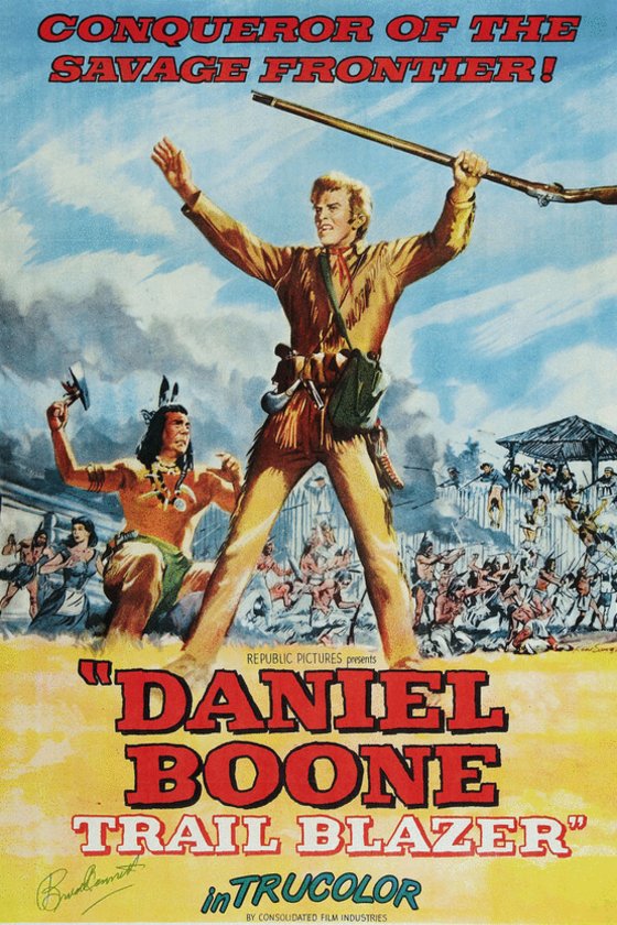 L'affiche du film Daniel Boone, Trail Blazer
