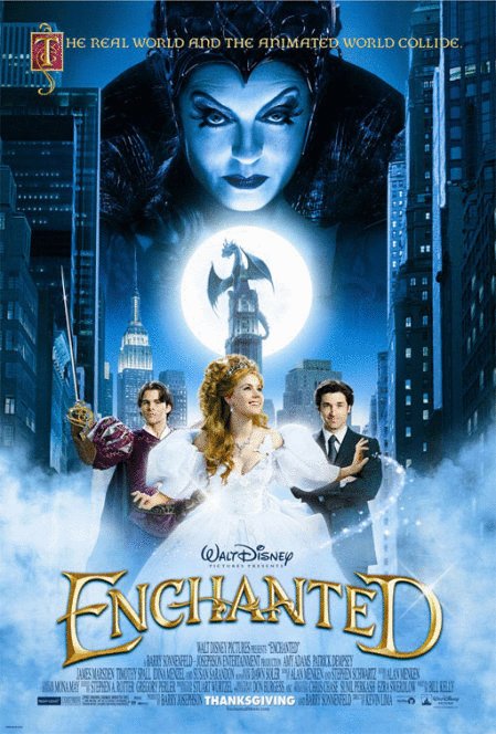 L'affiche du film Enchanted