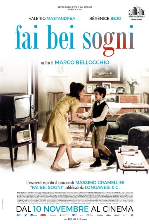 Italian poster of the movie Fai bei sogni