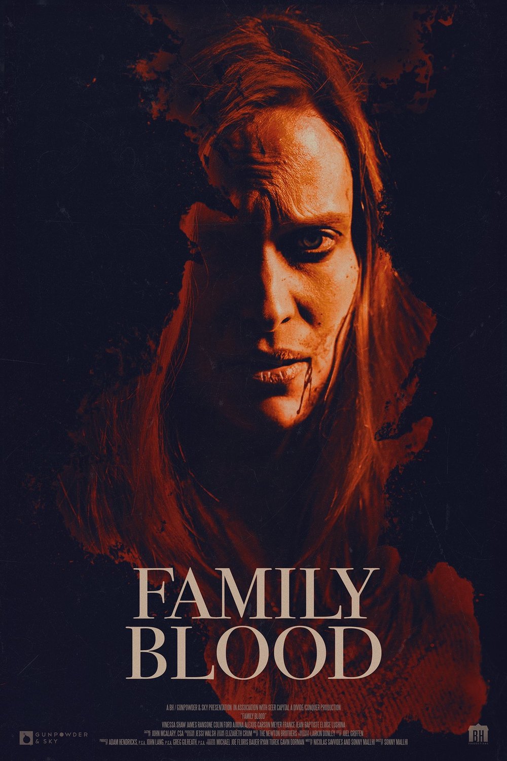 L'affiche du film Family Blood