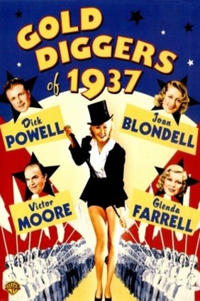 L'affiche du film Gold Diggers of 1937
