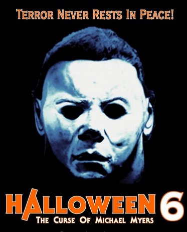 L'affiche du film Halloween 6: The Curse of Michael Myers