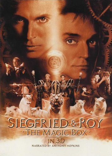 L'affiche du film Siegfried & Roy: The Magic Box