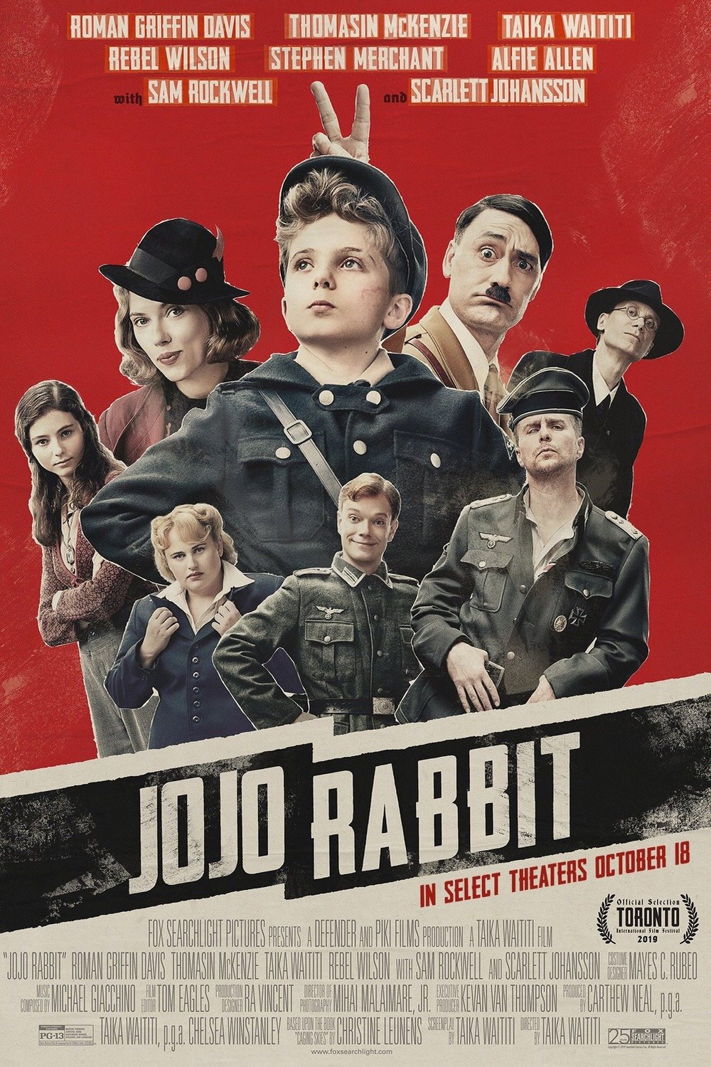 L'affiche du film Jojo Rabbit