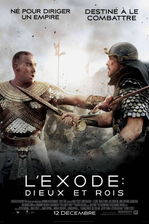 L'affiche du film L'Exode: dieux et rois