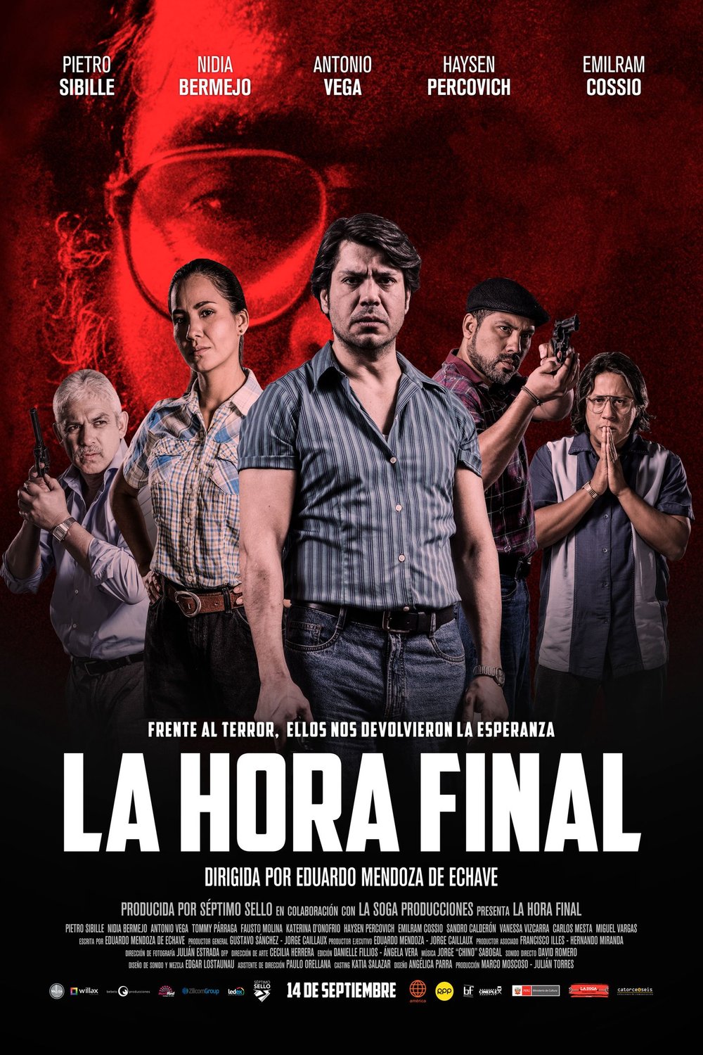 Spanish poster of the movie The Last Hour