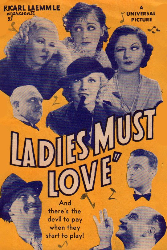 L'affiche du film Ladies Must Love