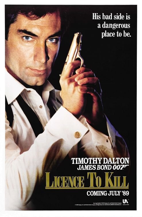L'affiche du film Licence to Kill