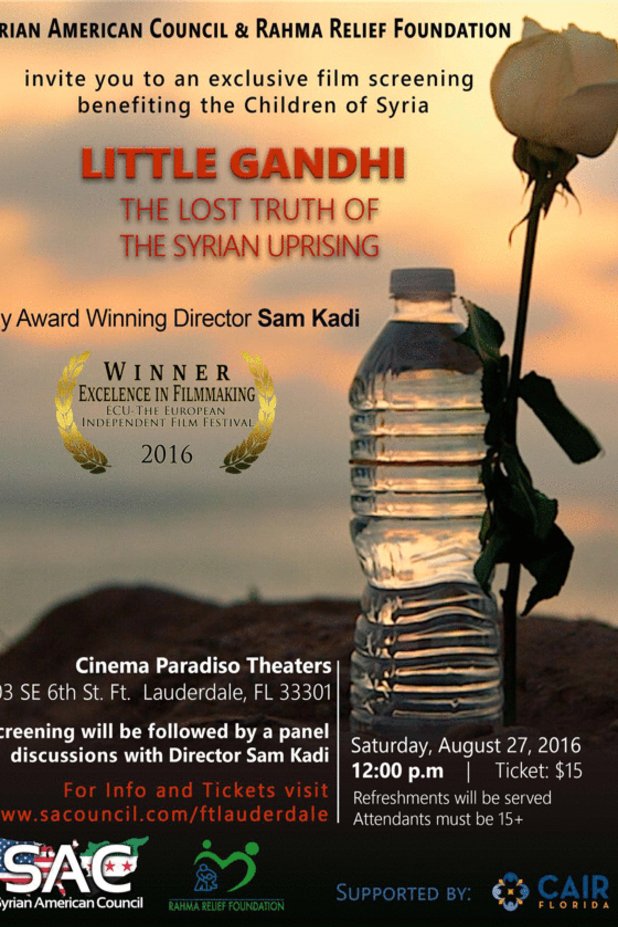 L'affiche du film Little Gandhi
